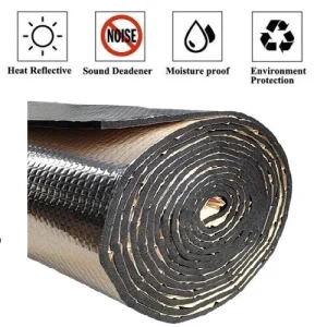 20SQFT Sound Deadener Heat Shield Insulation Mat Car Firewall Hood Engine Bay